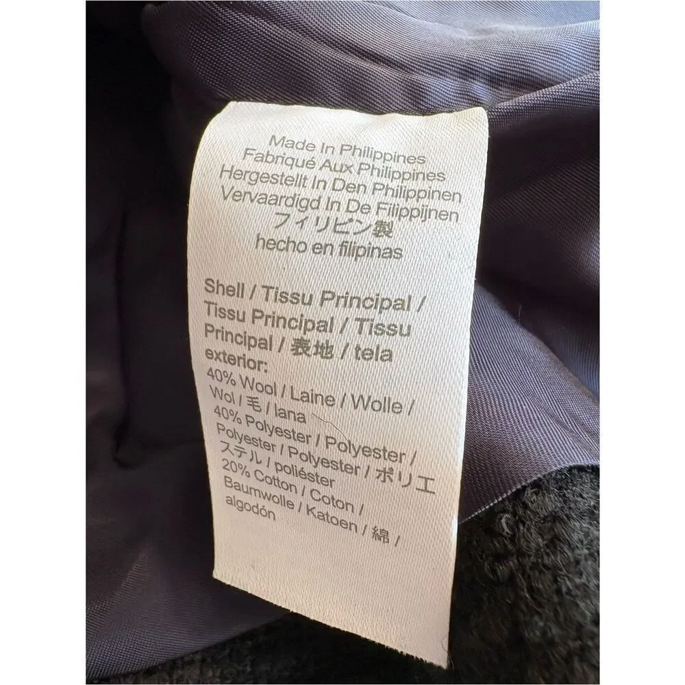 J. Crew- Lady jacket in maritime tweed Blazer 12